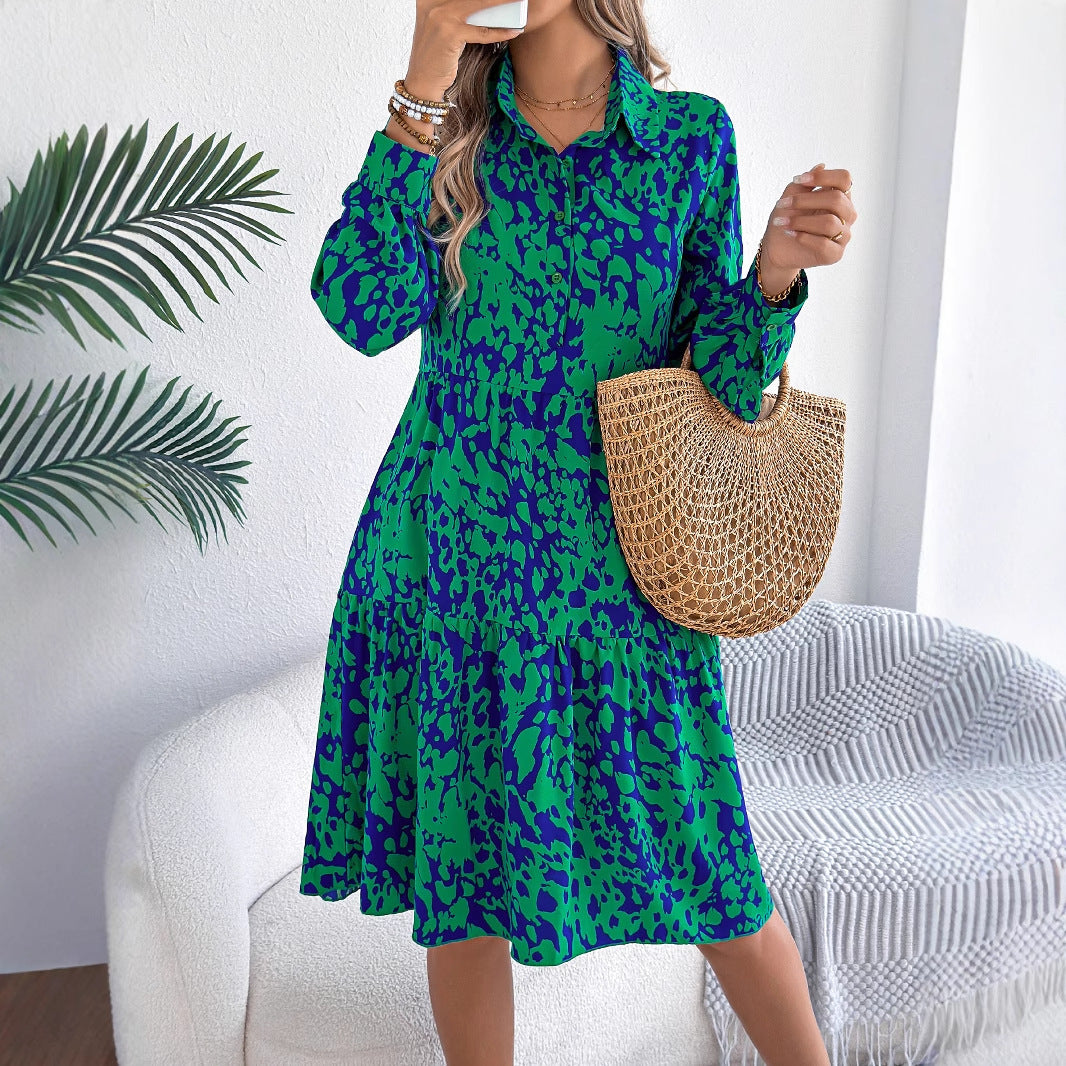 Robe Chemise Léopard