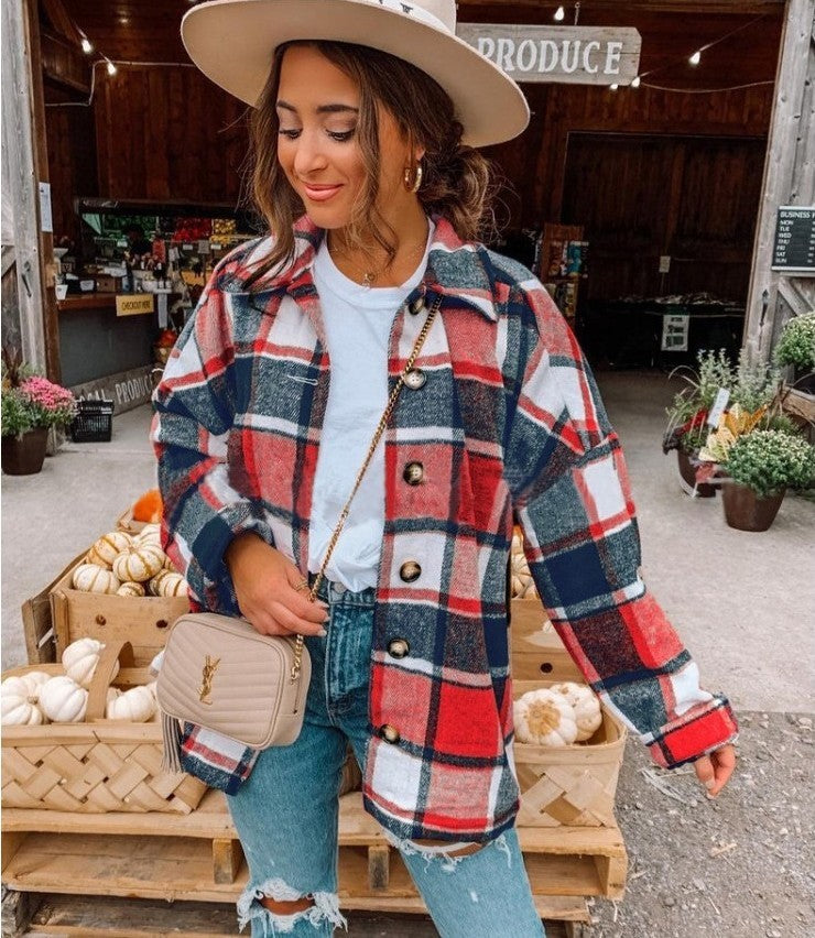 Autumn And Winter Long-Sleeved Shirt