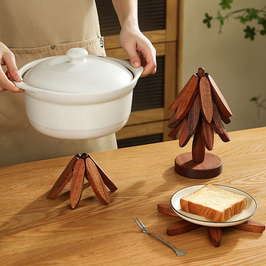 Support pour Plats Chauds en Bois