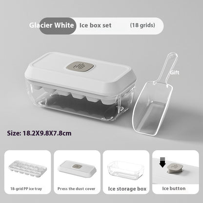 Bac à Glaçons en Silicone – 32 Cubes en Un Clic