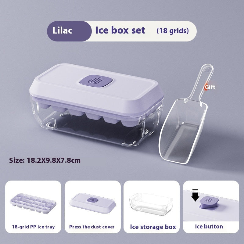 Bac à Glaçons en Silicone – 32 Cubes en Un Clic