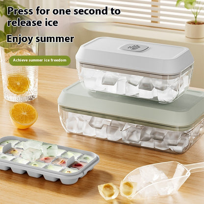Bac à Glaçons en Silicone – 32 Cubes en Un Clic