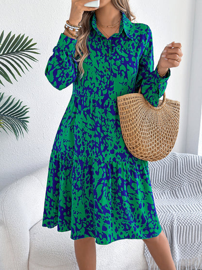 Robe Chemise Léopard