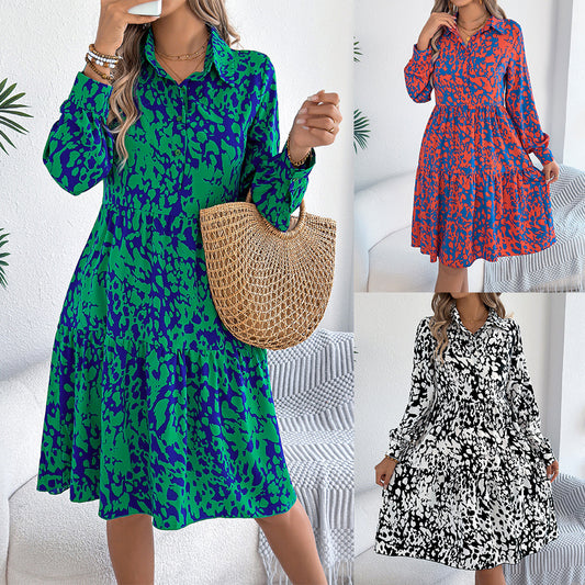 Robe Chemise Léopard
