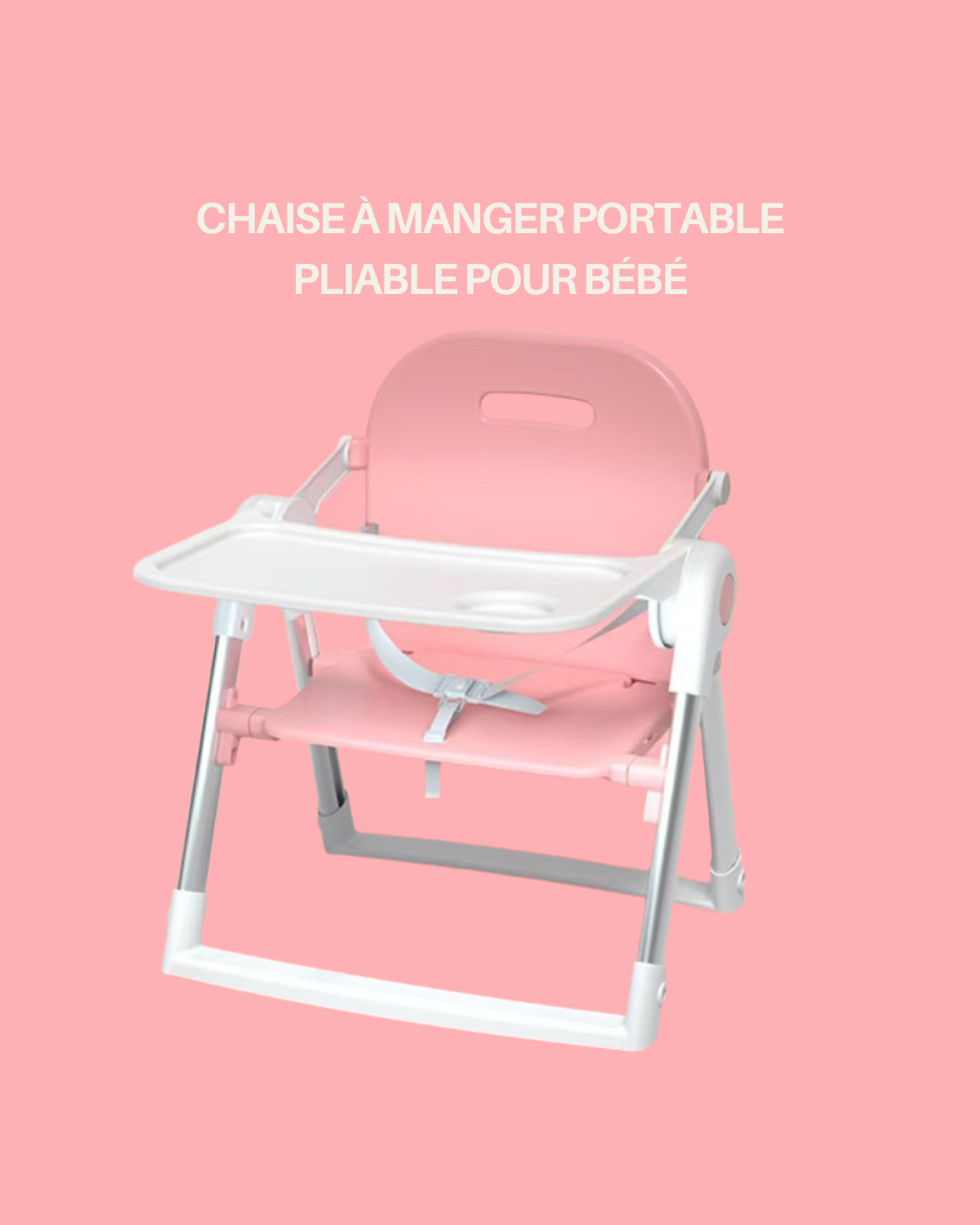 Chaise à manger pliable portable pour bébé