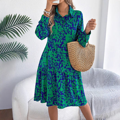 Robe Chemise Léopard