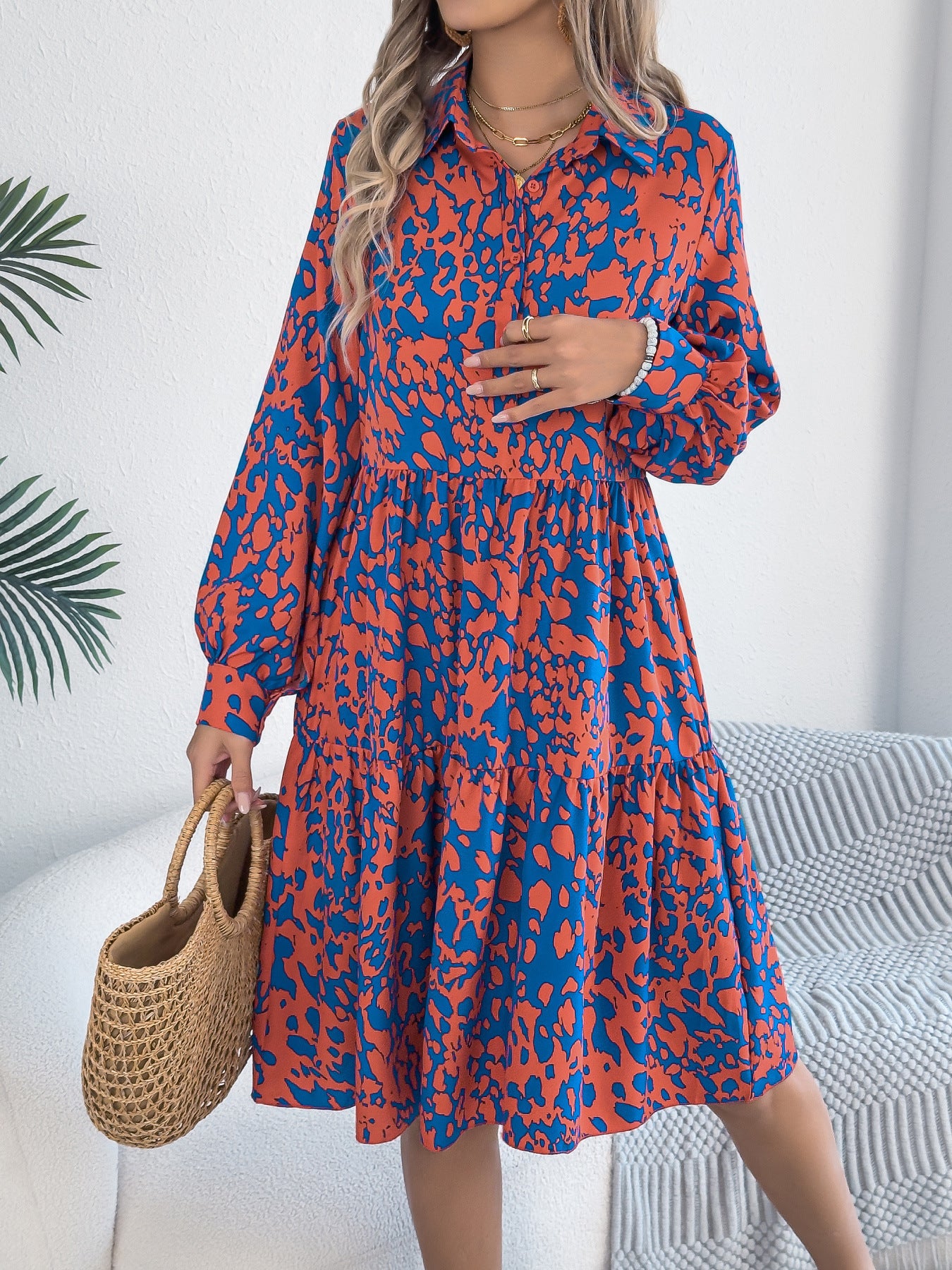 Robe Chemise Léopard