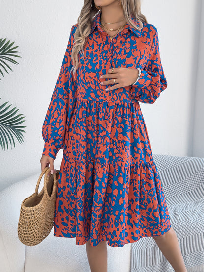 Robe Chemise Léopard