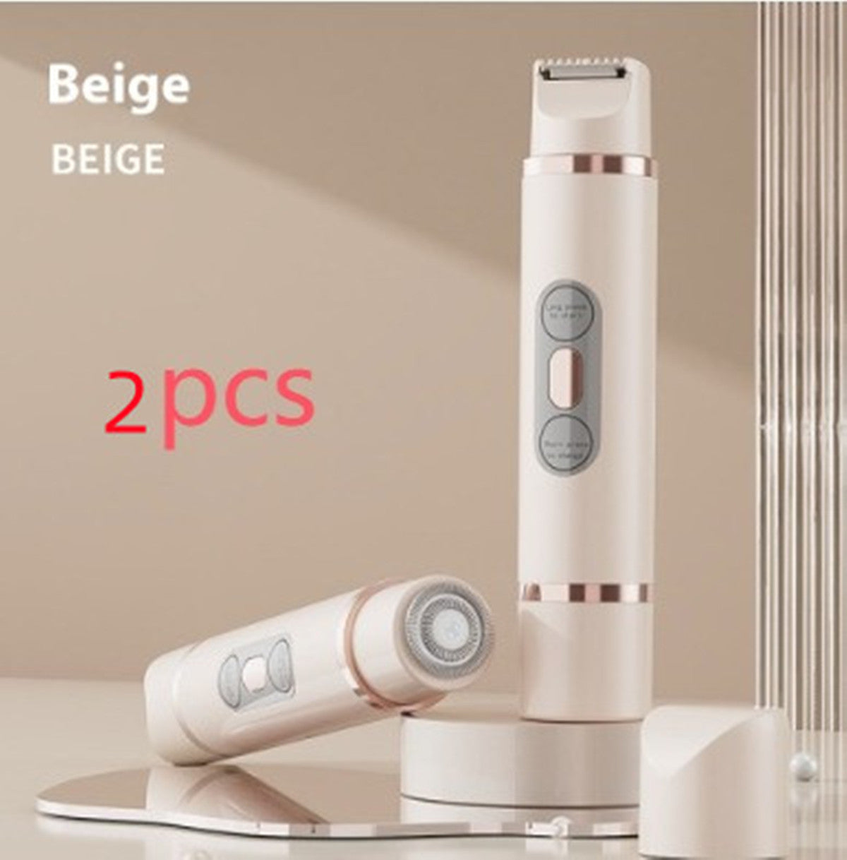 Dual-Head Electric Shaver